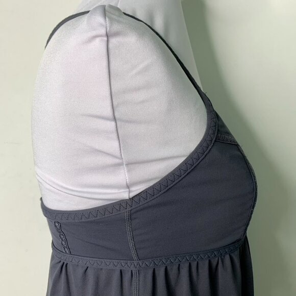 Lululemon Women's Gray Crossed Back Tank Top Size 4 - Picture 9 of 16